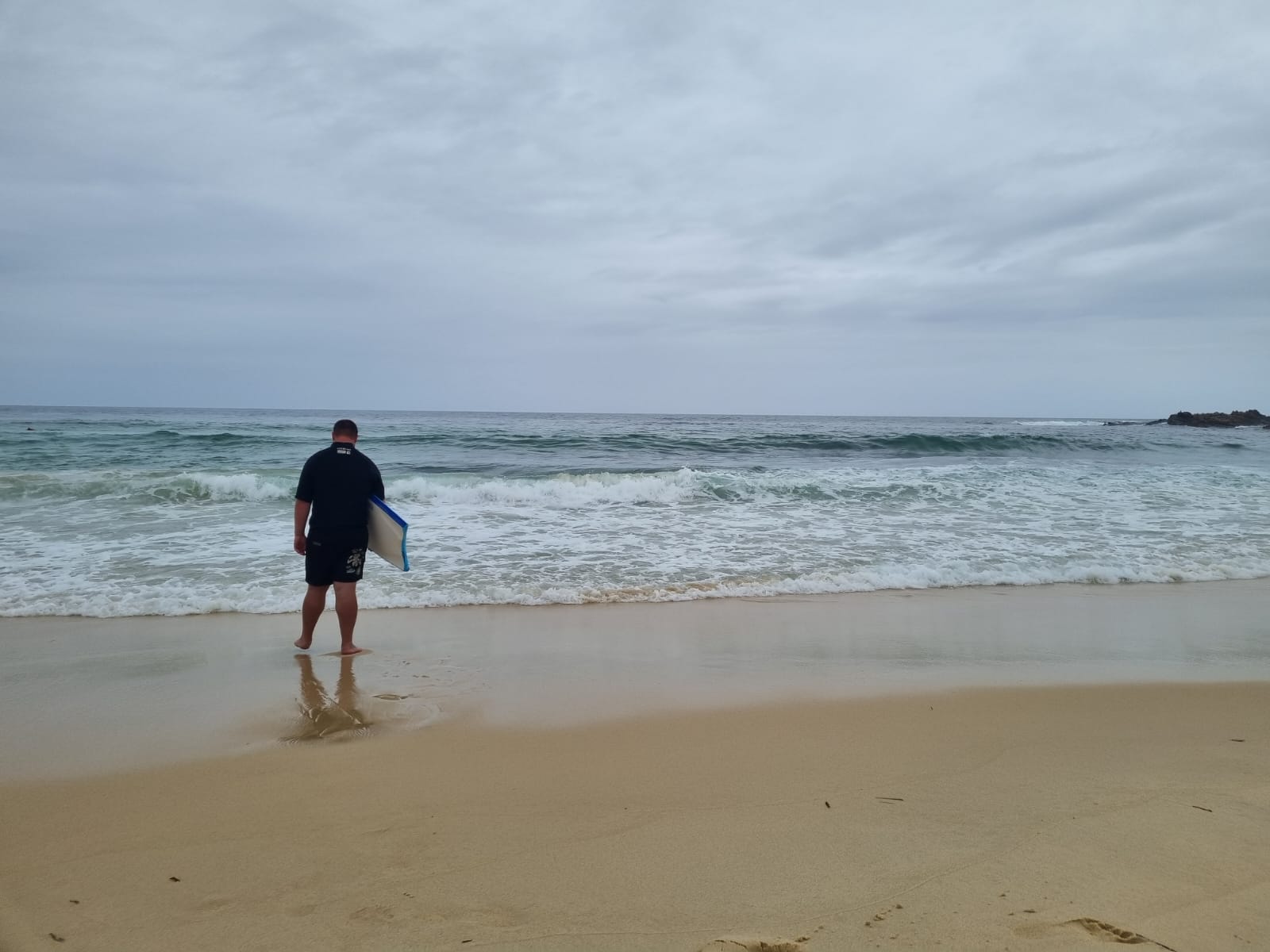 Resident at the beach